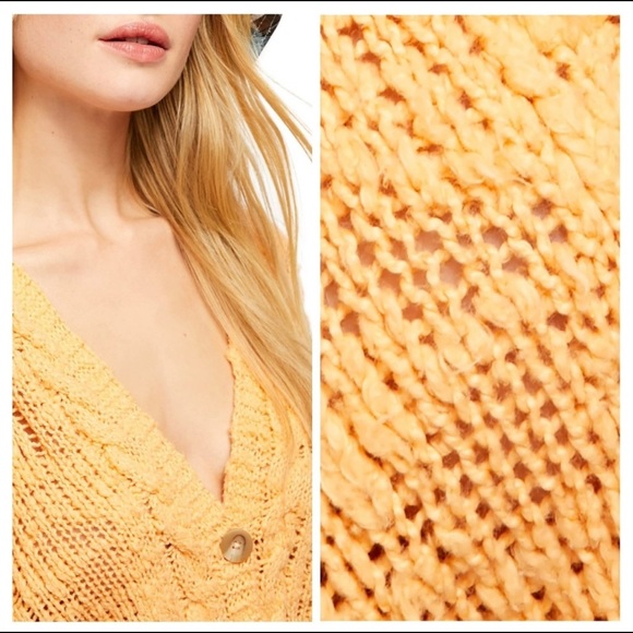 NEW Free People Sandstone Cardigan - Picture 4 of 5